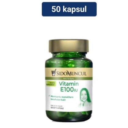 Jual Sido Muncul Vitamin D3 400 IU Isi 50 Kapsul Shopee Indonesia