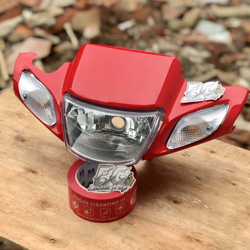 Jual Batok Kepala Fiz R Caltex Merah Set Lampu Dan Sein Fbatok Fiz R