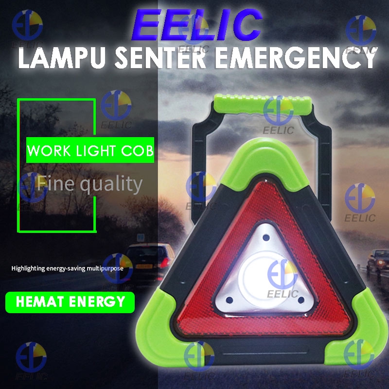 Jual EELIC LAS HB6608 LAMPU SENTER LED MODUL COB EMERGENCY FLASHLIGHT