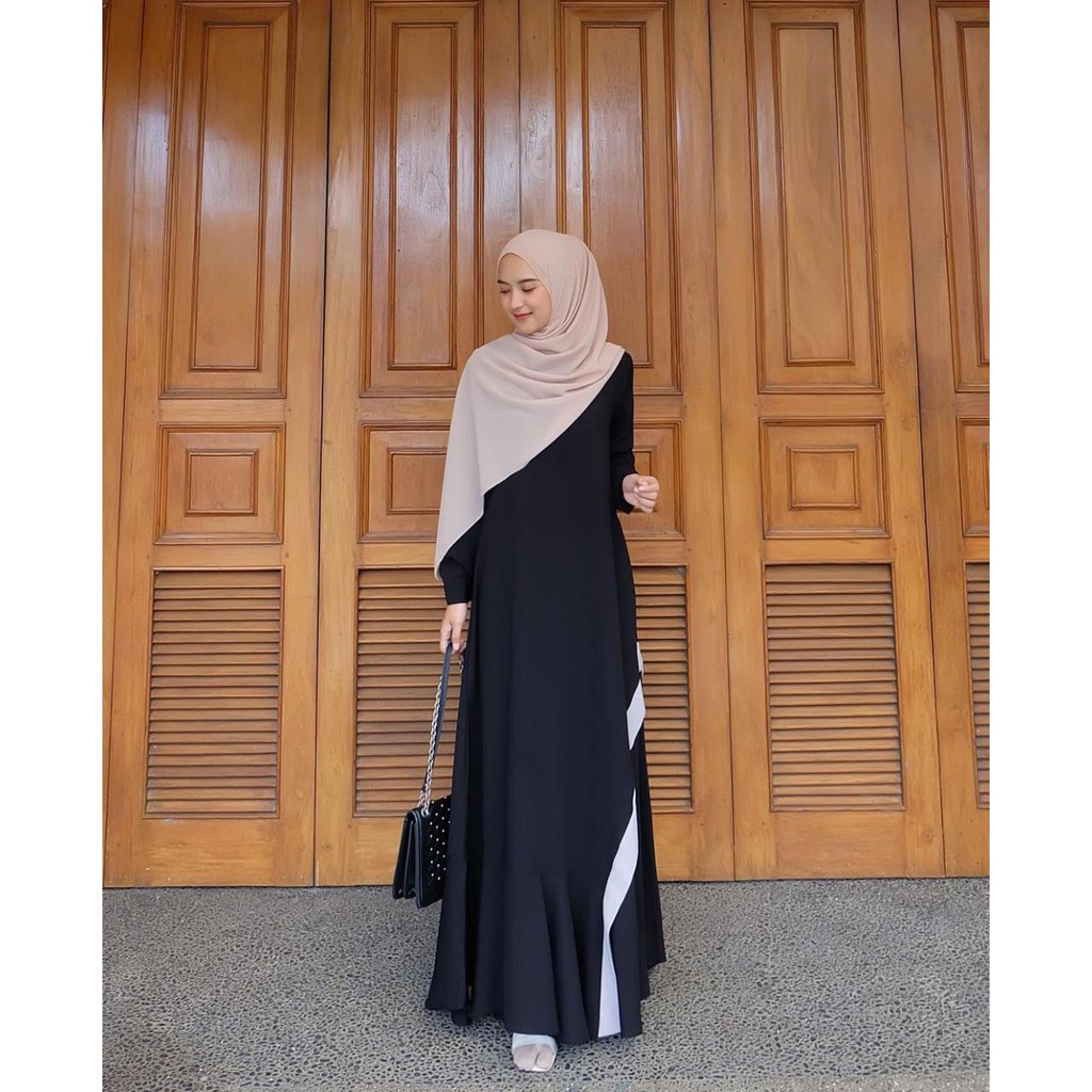 Jual Senja Dress Ukuran S M L Xl Fashion Muslim Terbaru Gamis Shopee