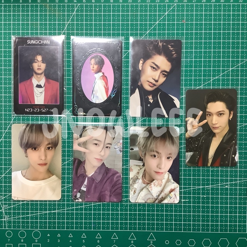 Jual Photocard Nct Official Renjun Yangyang Ten Taeil Sungchan