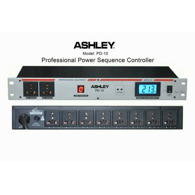 Jual POWER SEQUENCER ASHLEY PD 10 CONTROLLER ORIGINAL Shopee