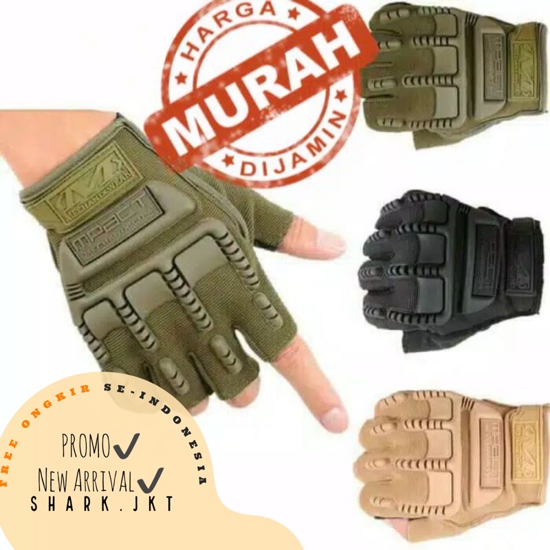 Jual SARUNG TANGAN TACTICAL MECHANIX GLOVES FULL FINGER ST MOTOR