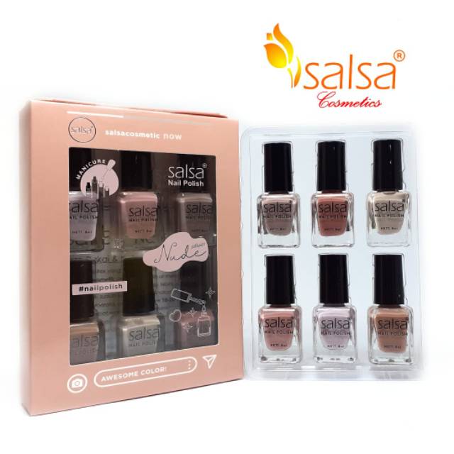 Jual Kutek Salsa Nude Series Bpom Shopee Indonesia