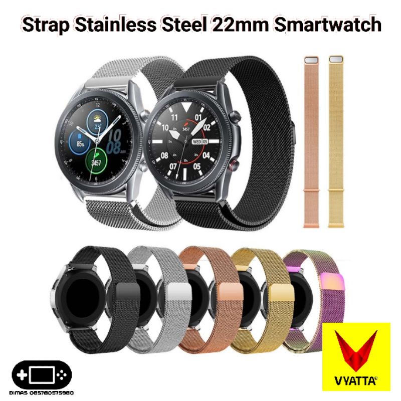 Jual Strap Stainless Steel 22mm Vyatta Fitme One New 2022 XPS XP