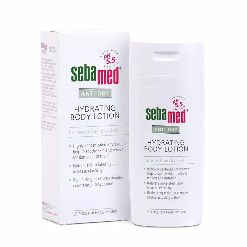 Jual SEBAMED ANTI DRY HYDRATING BODY LOTION 200 ML Shopee Indonesia