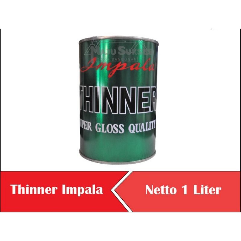 Jual Indo Paint Thinner Impala Thiner Pengencer Cat Minyak Besi Kayu