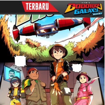 Jual Populer Ready Komik BoBoiBoy Galaxy Musim 2 Isu 7 BELANTARA