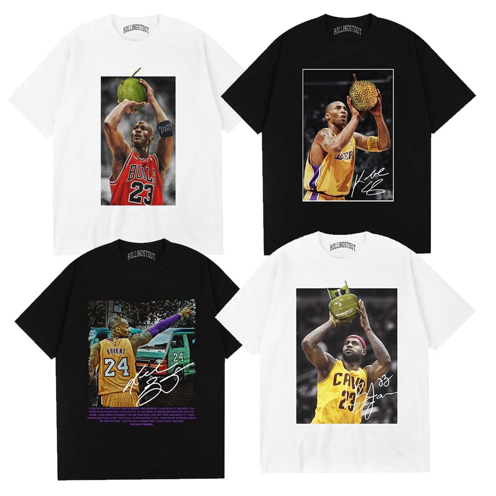 Jual T Shirt Nba Series Kaos Plesetan Parodi Kobe Bryant