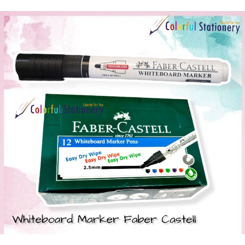 Jual Spidol Papan Tulis Whiteboard Faber Castell Shopee Indonesia