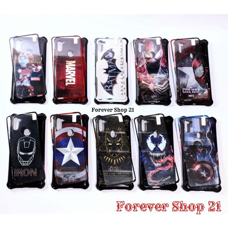 Jual Softcase Samsung A11 M11 Motif Super Hero Batman Spiderman Iron