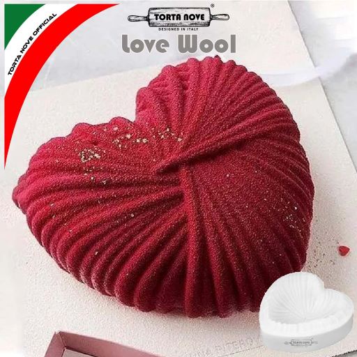 Jual Cod Cetakan Silikon Cetakan Kue Bentuk Hati Love Love Wool