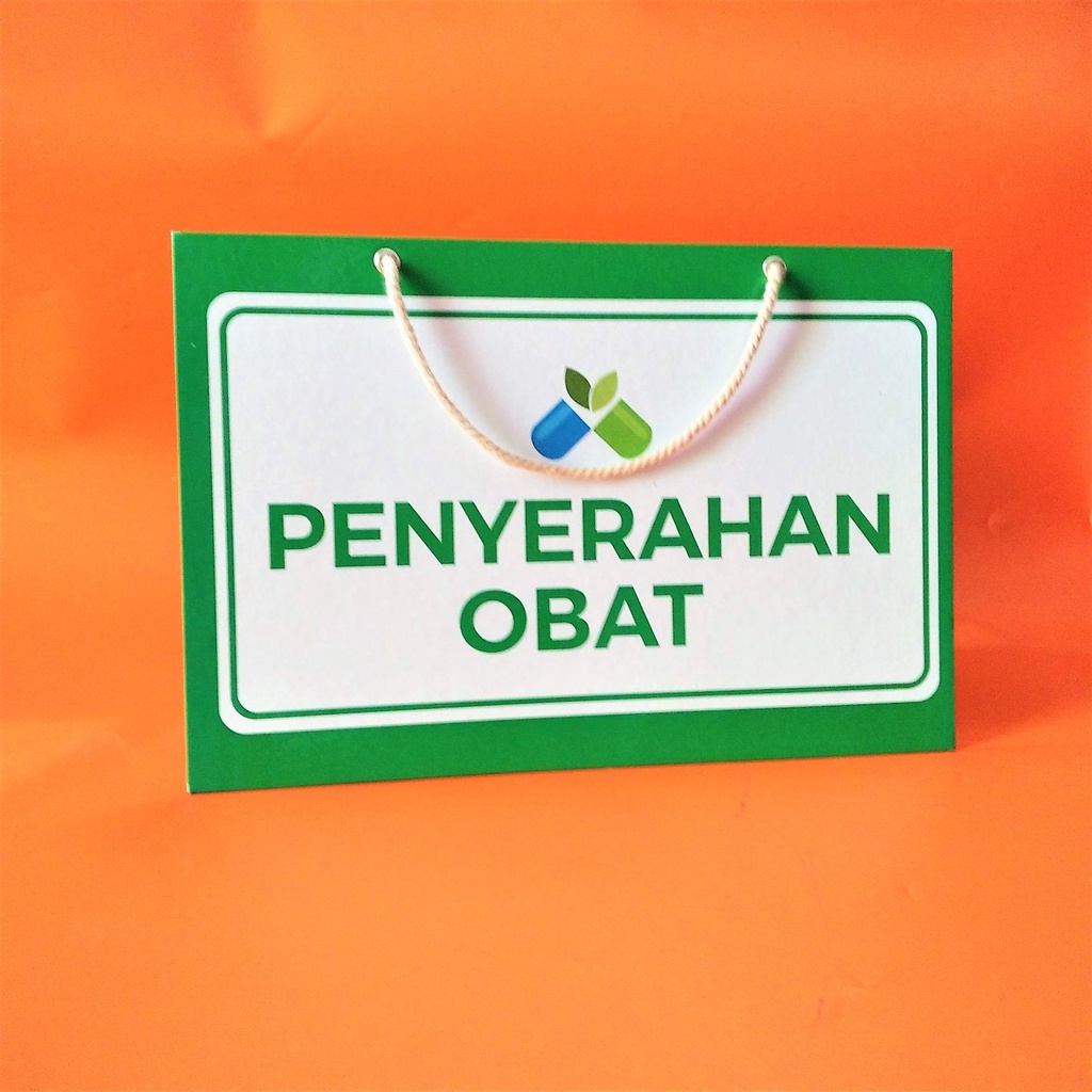 Jual Poster Gantung Hard Poster Penyerahan Obat Shopee Indonesia