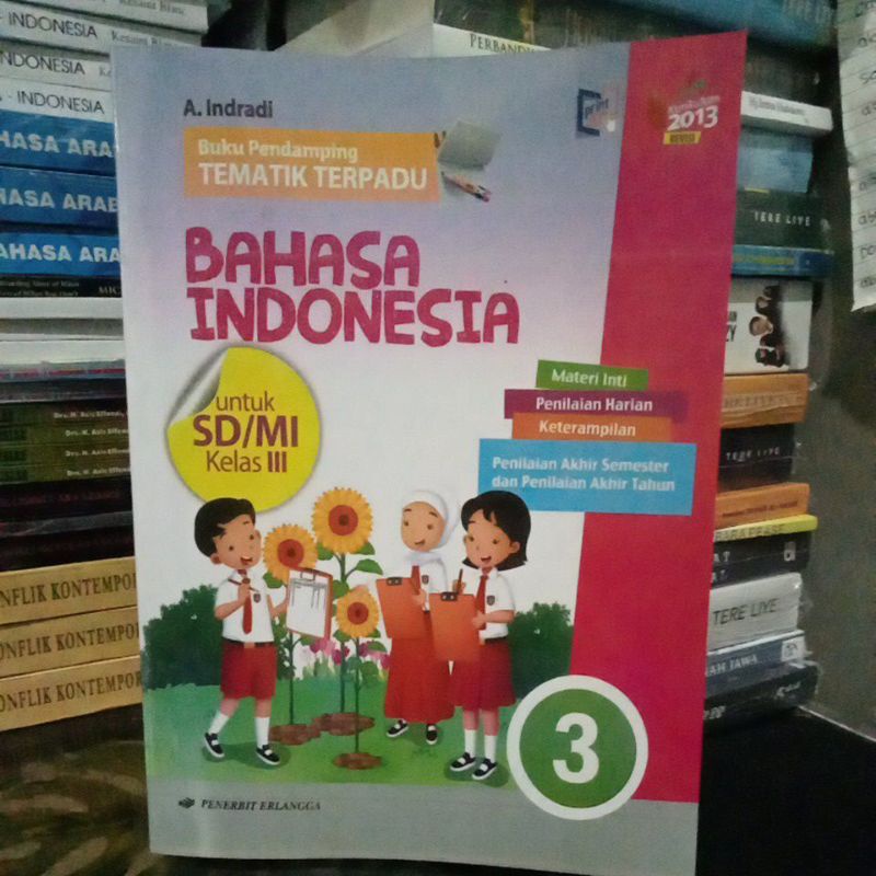 Jual Buku Pendamping Tematik Terpadu Bahasa Indonesia Untuk SD Kelas 3