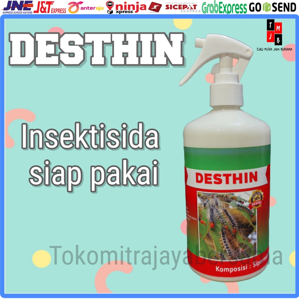 Jual Obat Pembasmi Hama Tanaman Ulat Kutu Putih Hama Daun Desthin Ml