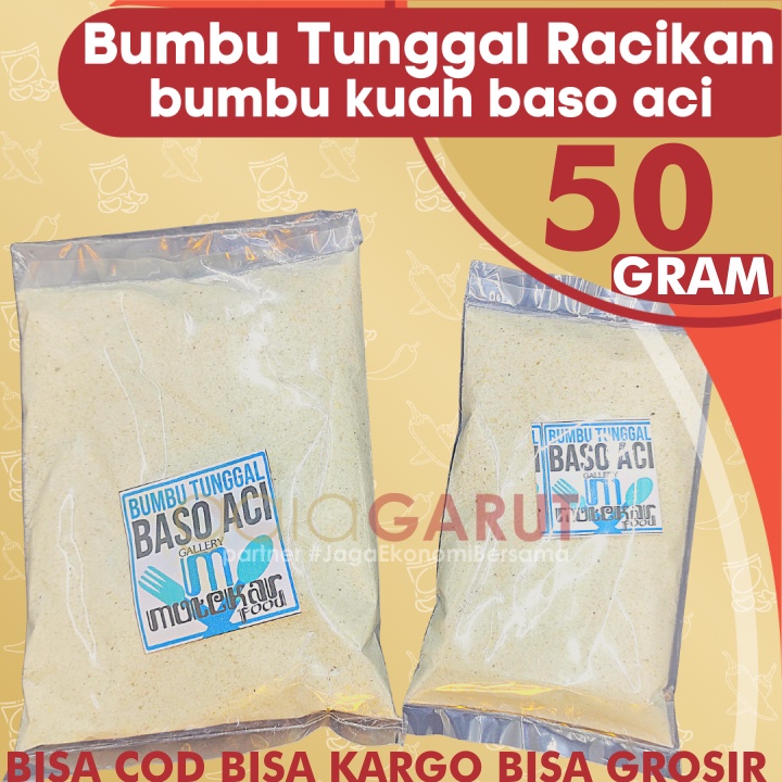 Jual BUMBU TUNGGAL Kuah BASO ACI Isi 50gr By GG Bisa COD Grosir Kargo