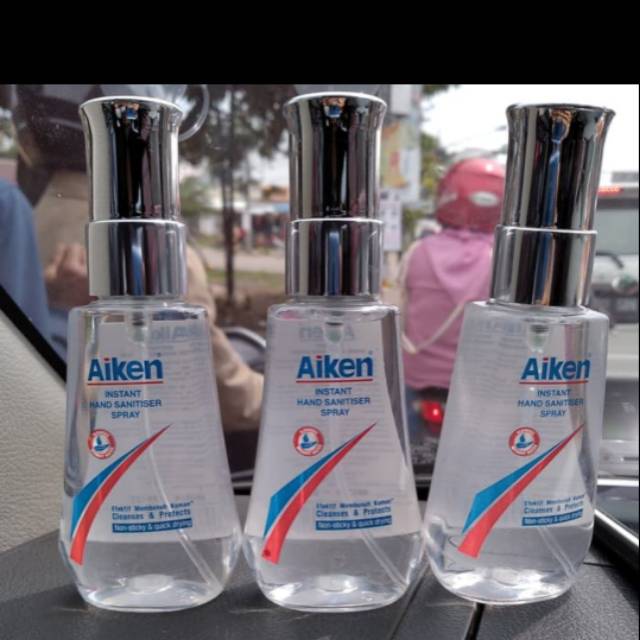 Jual Aiken Hand Sanitizer Spray 60 Ml Dan 100 Ml Shopee Indonesia