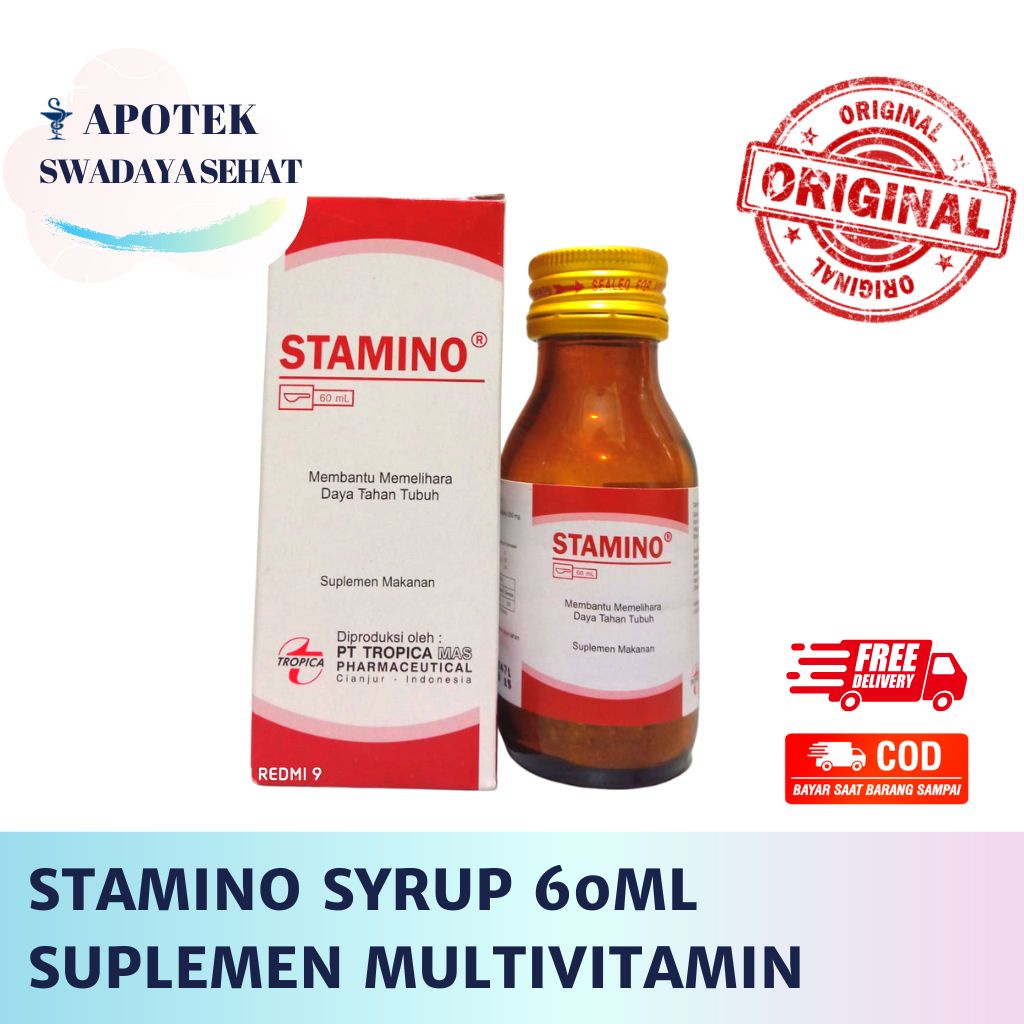 Jual Stamino Syrup Ml Suplemen Imunostimulan Daya Tahan Tubuh