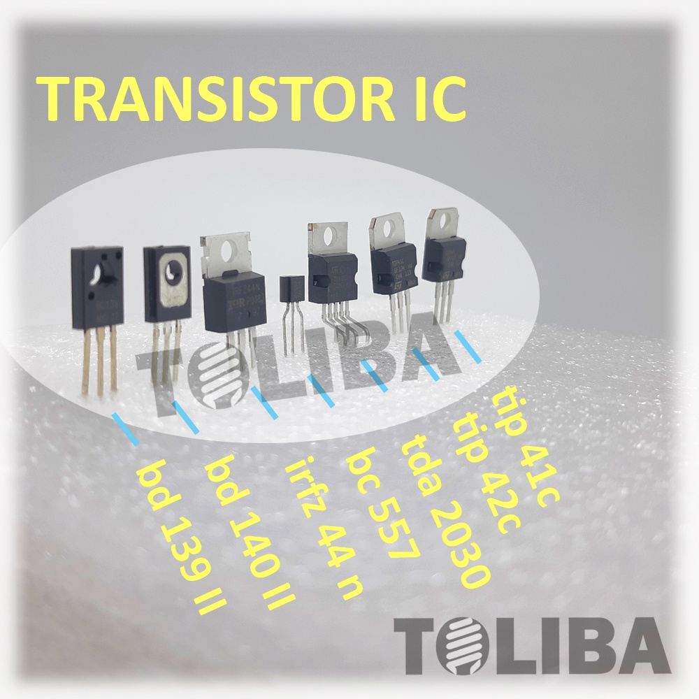 Jual Transistor Ic Tip Komponen Elektronik Ic Tda Transistor Ic Bc