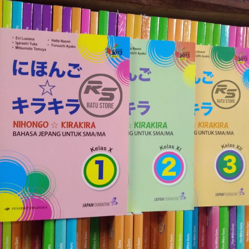 Jual Buku Bahasa Jepang Nihongo KiraKira SMA Kelas 10 11 12 X XI XII 1