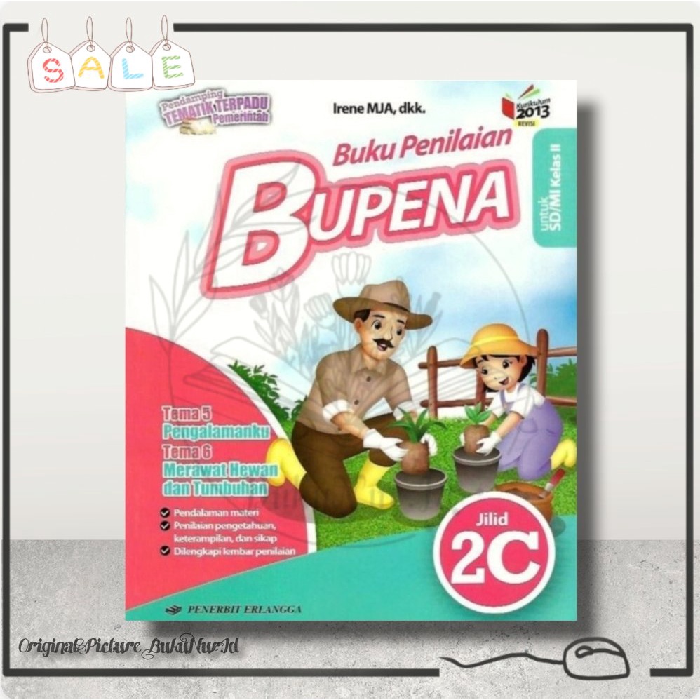 Jual Buku Bupena Bk Penilaian Kelas Sd Mi C Kurikulum