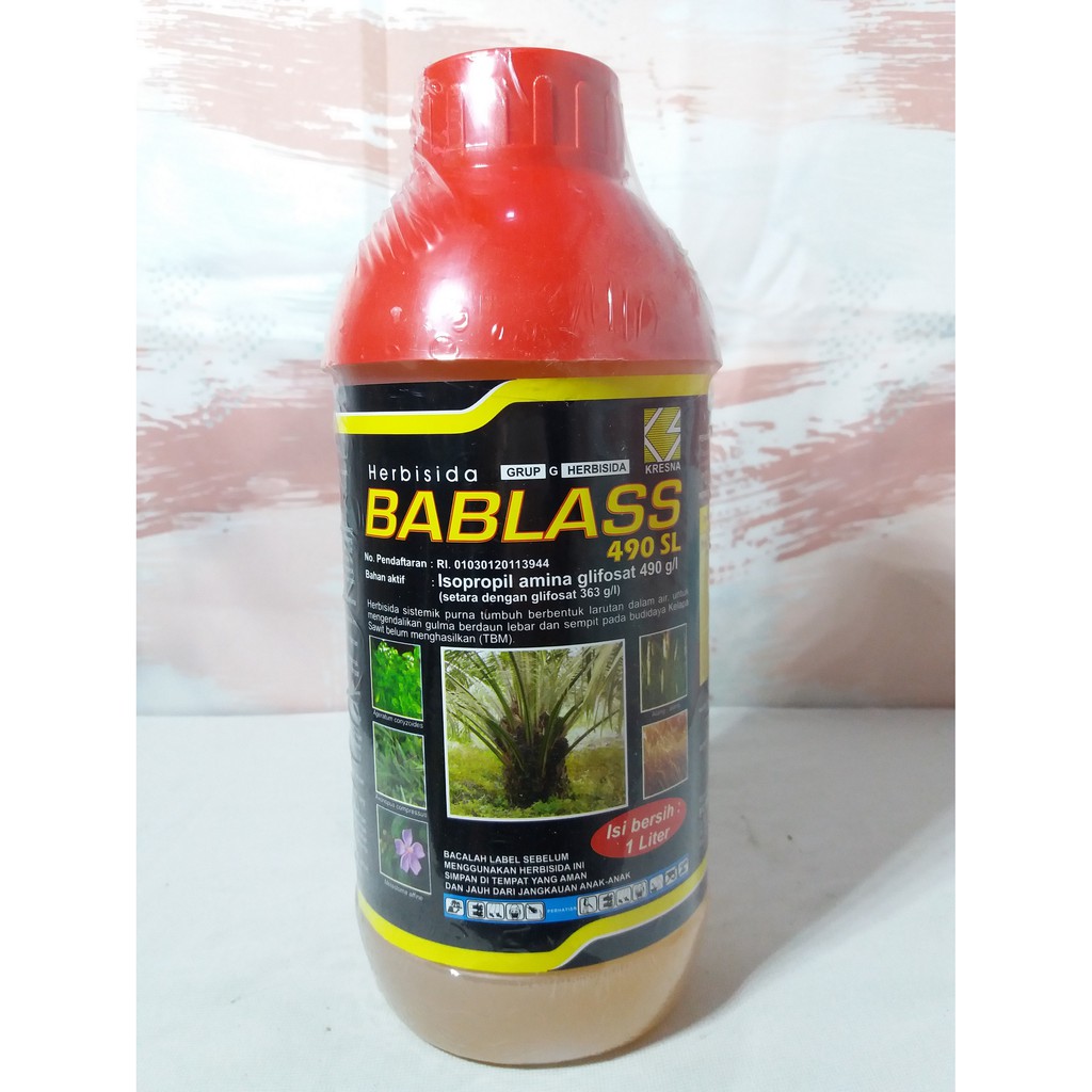 Jual BABLASS 490SL 1L Herbisida Sistemik Obat Rumput Dosis Tinggi