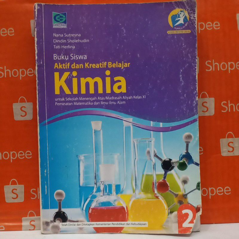 Jual Buku Siswa Aktif Dan Kreatif Belajar Kimia Kelas Sma Edisi