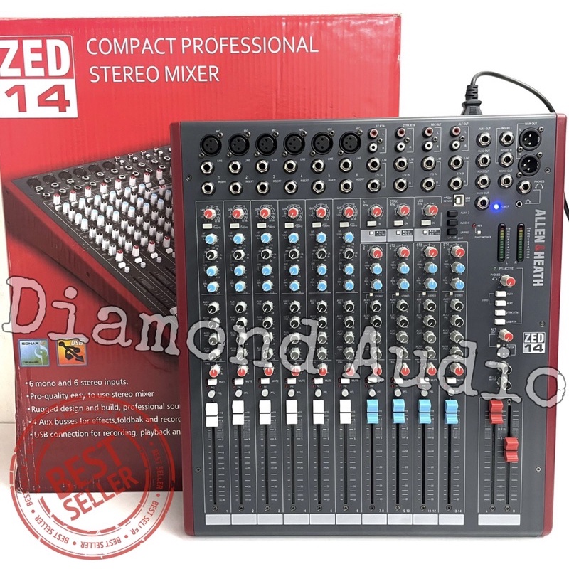 Jual Mixer Audio Allen Heath Zed Fx Grade A Allen Heath Zed