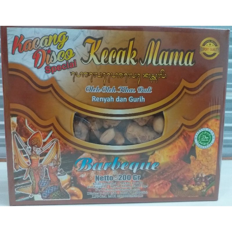 Jual Kacang Kecak Mama Bali 200GR Kacang Disco Kapri Koro