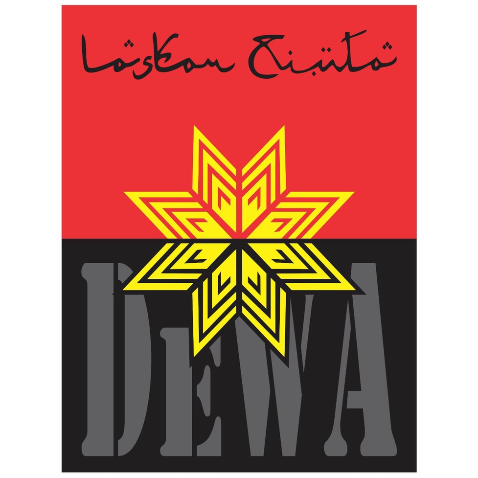 Jual Sticker Laskar Cinta Dewa Sticker Dewa Band Merchandise