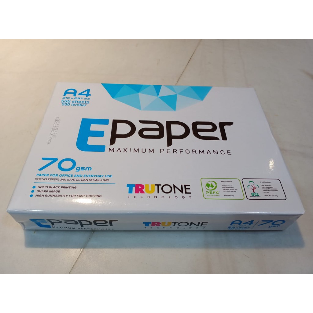 Jual E Paper Hvs A Gsm Shopee Indonesia