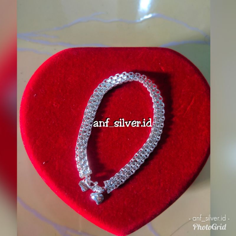 Jual Gelang Rapit Dewasa Perak Murni Shopee Indonesia