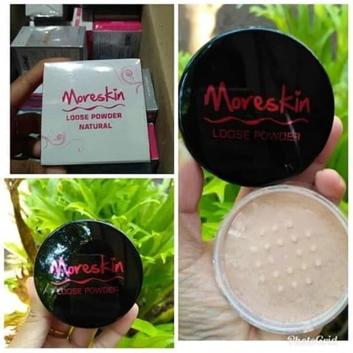 Jual Bedak Tabur Moreskin Loose Powder Nasa Original Bright Promoooo