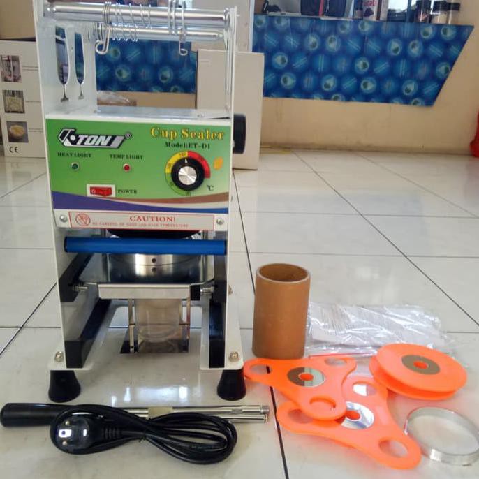 Jual MESIN CUP SEALER ETON ET D1 Gelas 12 22oz Shopee Indonesia