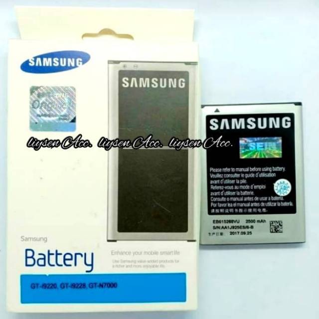 Jual Baterai Samsung Galaxy Note 1 Original 100 Shopee Indonesia