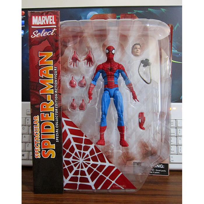 Jual Marvel Select Spectacular Spider Man Action Figure Shopee Indonesia