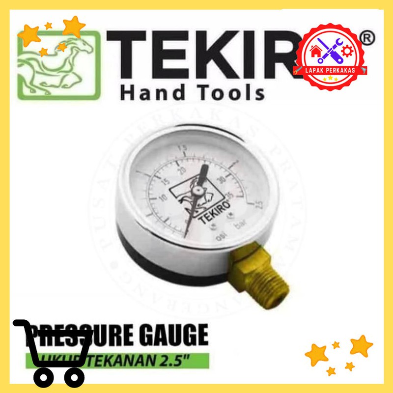 Jual Manometer Kg Tekiro Pressure Gauge Bar Kg Mano Meter