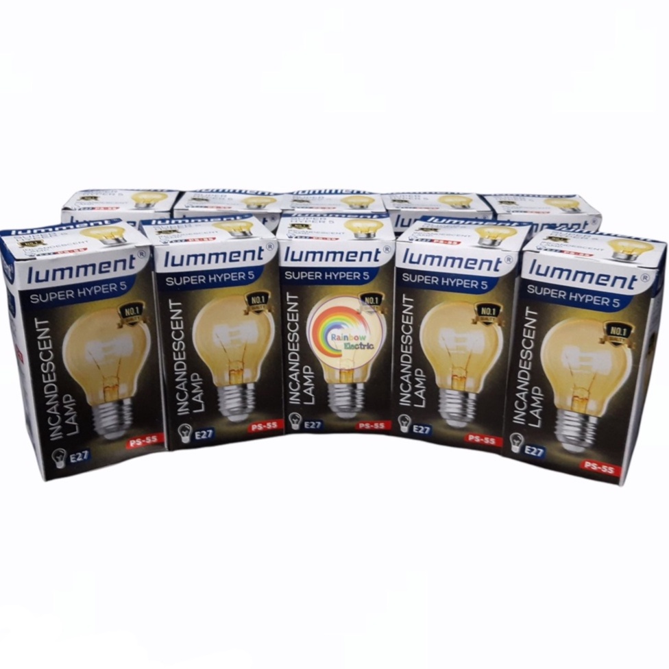 Jual Paket 10 Pcs Lumment Lampu Pijar 5 Watt Cahaya Kuning Shopee