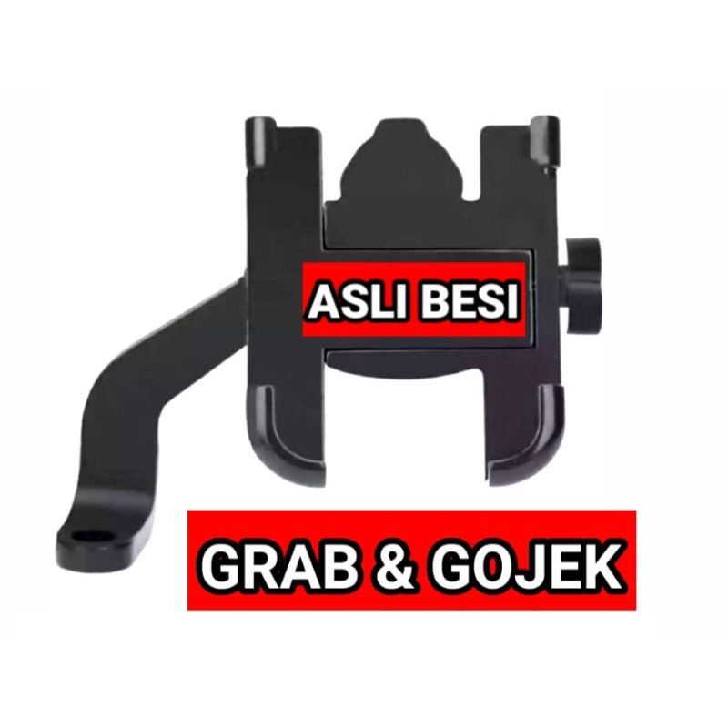 Jual Holder Hp Motor Full Besi Keseluruhan Besi Spion Original Shopee