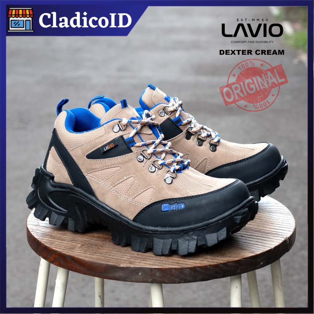 Jual Sepatu Safety Boot Tinggi Sepergelangan Kaki Lavio Dexter Original