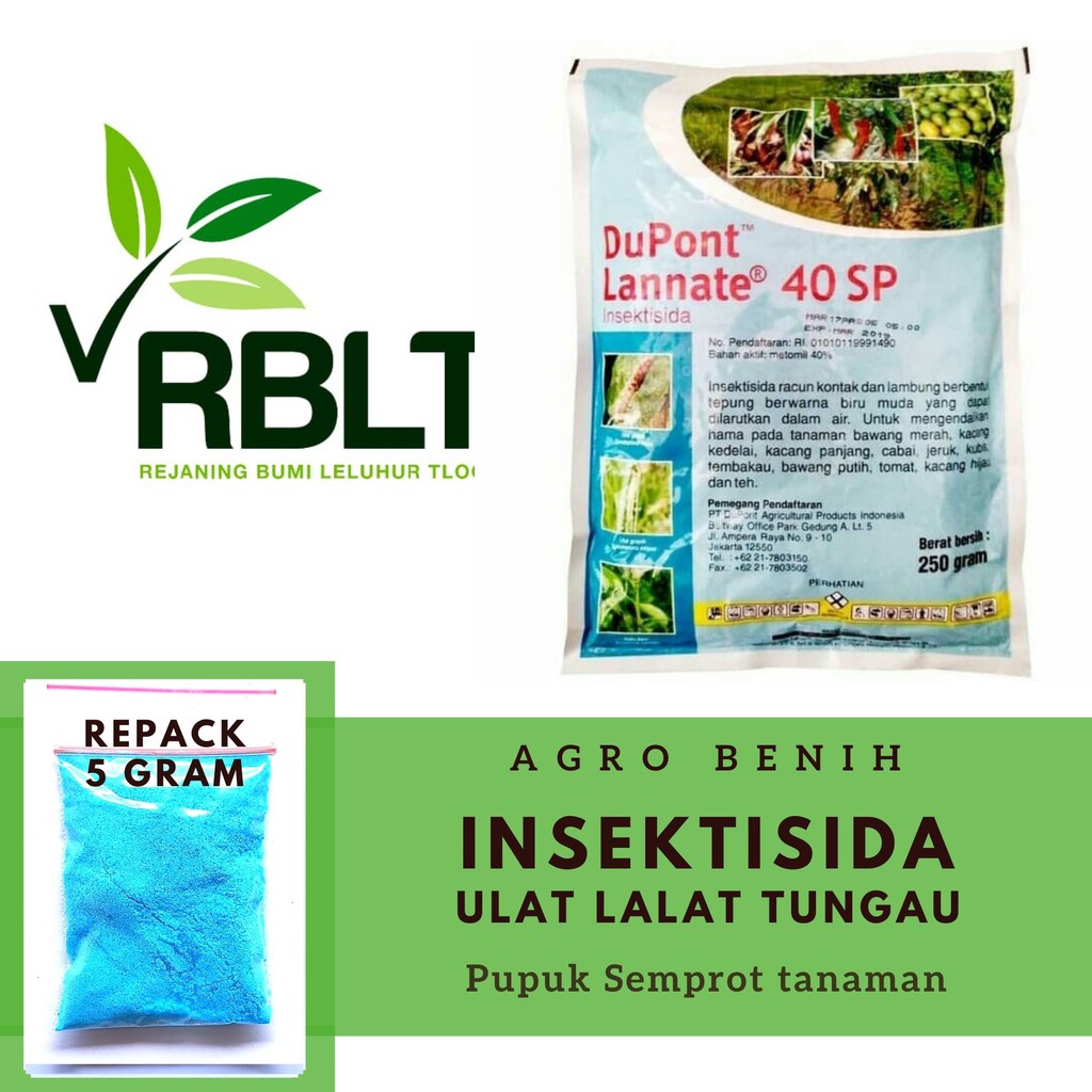 Jual Insektisida Tanaman Dupont Lannate Sp Biru Pembasmi Hama