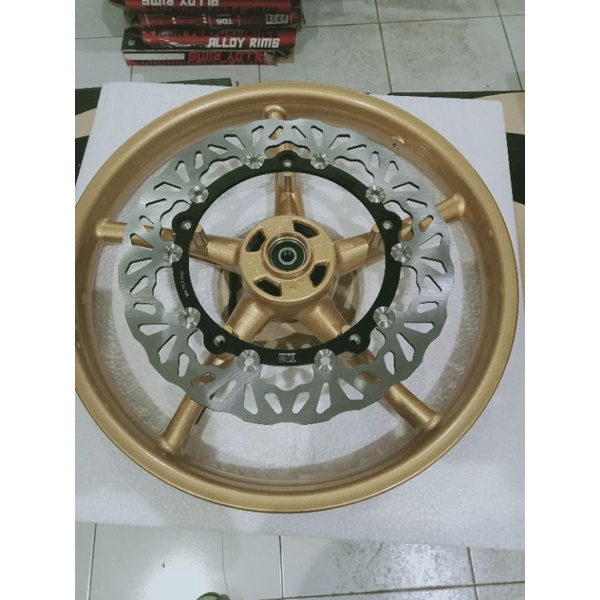 Jual PAKET GANTENG VELG ROSSI SATRIA FU GSX 150 CAKRAM FLOATING FU