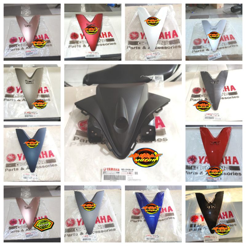 Jual Cover Front Dasi Tameng Depan Dudukan Plat Nomor Aerox