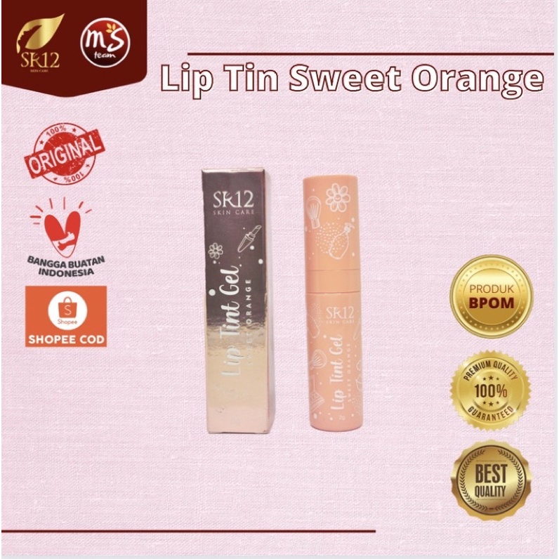 Jual Lip Tint Gel Sweet Orange Memberikan Warna Yang Tahan Lama