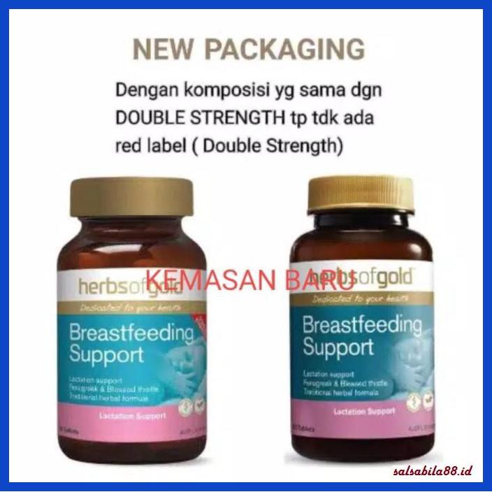 Jual Asi Booster Asi Booster Herbs Of Gold Breastfeeding Support 60