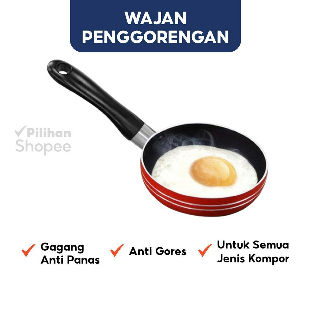 Jual Gm Bear Wajan Penggorengan Fry Pan Gagang Anti Panas Mini