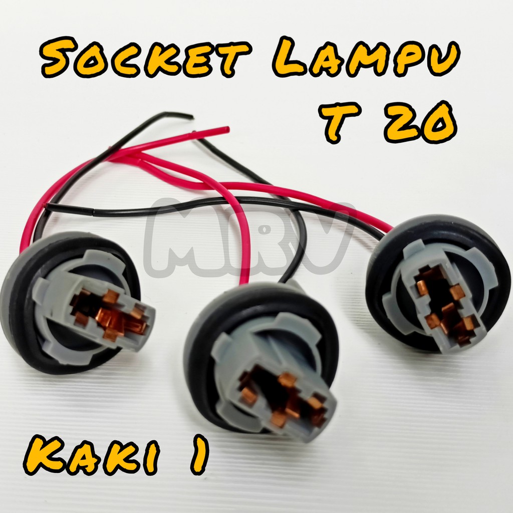 Jual Fitting Socket Lampu T Kaki Soket Lampu Sein Shopee Indonesia