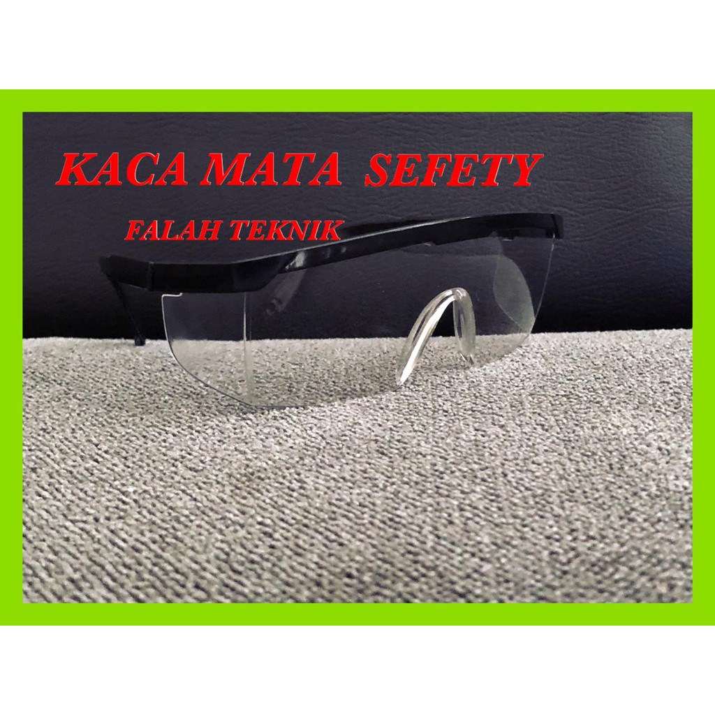 Jual Kacamata Safety Kaca Mata Kerja Gerinda Tangkai Tarik Shopee