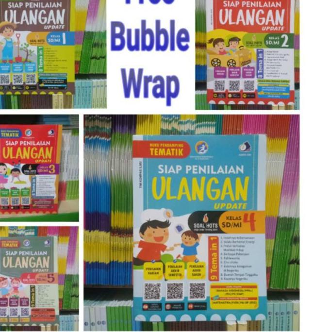 Jual Update Buku Soal Siap Penilaian Ulangan Kelas 1 2 3 4 5 SD K13