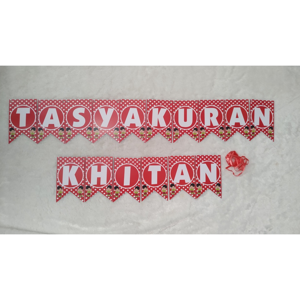 Jual Bunting Flag Tasyakuran Khitan Shopee Indonesia